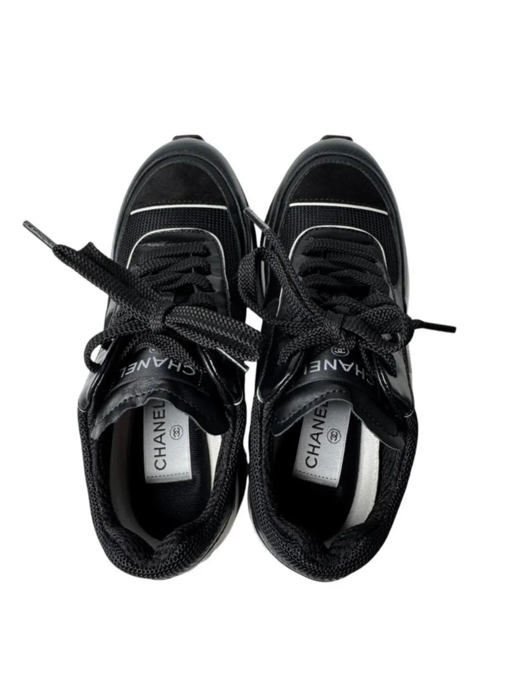 Chanel CC Logo Sneakers